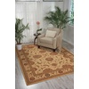 image:imageNourison Home Living Treasures Persian IvoryRed 26 x 8 Area Rug Easy Cleaning Non Shedding Bed Room Living Room Dining Room Kitchen 3x8Ivory