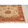 image:imageNourison Home Living Treasures Persian IvoryRed 26 x 8 Area Rug Easy Cleaning Non Shedding Bed Room Living Room Dining Room Kitchen 3x8IvoryRed