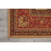 image:imageNourison Home Living Treasures Persian IvoryRed 26 x 8 Area Rug Easy Cleaning Non Shedding Bed Room Living Room Dining Room Kitchen 3x8IvoryRed