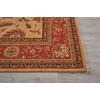 image:imageNourison Home Living Treasures Persian IvoryRed 26 x 8 Area Rug Easy Cleaning Non Shedding Bed Room Living Room Dining Room Kitchen 3x8IvoryRed