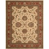 image:imageNourison Home Living Treasures Persian IvoryRed 26 x 8 Area Rug Easy Cleaning Non Shedding Bed Room Living Room Dining Room Kitchen 3x8IvoryRed