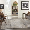 image:imageNourison Home Ludlow Cream Grey 710 x 910 Area Rug  Easy Clean Non Shedding Bed Room Living Room Dining Room Kitchen 8 x 10710 X 910