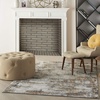 image:imageNourison Home Ludlow Grey Multicolor 9 x 12 Area Rug  Easy Clean Non Shedding Bed Room Living Room Dining Room Kitchen 9 x 124 X 6