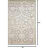 image:imageNourison Home Luminance Vintage CreamMint 53 x 75 Area Rug Easy Cleaning Non Shedding Bed Room Living Room Dining Room Kitchen 5x7Ironstone