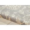 image:imageNourison Home Luminance Vintage CreamMint 53 x 75 Area Rug Easy Cleaning Non Shedding Bed Room Living Room Dining Room Kitchen 5x7Ironstone