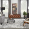 image:imageNourison Home Luxurious Shag Charcoal Grey 67 x 92 Area Rug  Easy Clean Non Shedding Bed Room Living Room Dining Room Kitchen 7 x 9Charcoal Grey