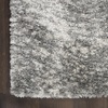 image:imageNourison Home Luxurious Shag Charcoal Grey 67 x 92 Area Rug  Easy Clean Non Shedding Bed Room Living Room Dining Room Kitchen 7 x 9Charcoal Grey