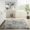 image:imageNourison Home Luxurious Shag Charcoal Grey 67 x 92 Area Rug  Easy Clean Non Shedding Bed Room Living Room Dining Room Kitchen 7 x 9Charcoal Grey