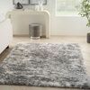 image:imageNourison Home Luxurious Shag Charcoal Grey 67 x 92 Area Rug  Easy Clean Non Shedding Bed Room Living Room Dining Room Kitchen 7 x 9Charcoal Grey