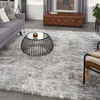 image:imageNourison Home Luxurious Shag Charcoal Grey 67 x 92 Area Rug  Easy Clean Non Shedding Bed Room Living Room Dining Room Kitchen 7 x 9Charcoal Grey
