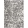 image:imageNourison Home Luxurious Shag Charcoal Grey 67 x 92 Area Rug  Easy Clean Non Shedding Bed Room Living Room Dining Room Kitchen 7 x 9Charcoal Grey