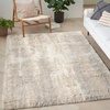 image:imageNourison Home Luxurious Shag Ivory Beige 53 x 73 Area Rug  Easy Clean Non Shedding Bed Room Living Room Dining Room Kitchen 5 x 7Ivory Beige