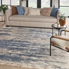 image:imageNourison Home Luxurious Shag Ivory Dark Beige 53 x 73 Area Rug  Easy Clean Non Shedding Bed Room Living Room Dining Room Kitchen 5 x 7Light Blue Grey