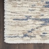 image:imageNourison Home Luxurious Shag Ivory Dark Beige 53 x 73 Area Rug  Easy Clean Non Shedding Bed Room Living Room Dining Room Kitchen 5 x 7Light Blue Grey