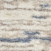 image:imageNourison Home Luxurious Shag Ivory Dark Beige 53 x 73 Area Rug  Easy Clean Non Shedding Bed Room Living Room Dining Room Kitchen 5 x 7Light Blue Grey