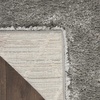 image:imageNourison Home Luxurious Shag Ivory Grey 710 x 910 Area Rug  Easy Clean Non Shedding Bed Room Living Room Dining Room Kitchen 8 x 10Grey