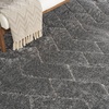 image:imageNourison Home Luxurious Shag Ivory Grey 710 x 910 Area Rug  Easy Clean Non Shedding Bed Room Living Room Dining Room Kitchen 8 x 10Grey