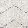 image:imageNourison Home Luxurious Shag Ivory Grey 710 x 910 Area Rug  Easy Clean Non Shedding Bed Room Living Room Dining Room Kitchen 8 x 10IvoryGrey
