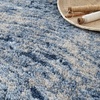 image:imageNourison Home Luxurious Shag Light Blue 9 x 12 Area Rug  Easy Clean Non Shedding Bed Room Living Room Dining Room Kitchen 9 x 12Light Blue