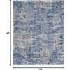 image:imageNourison Home Luxurious Shag Light Blue 9 x 12 Area Rug  Easy Clean Non Shedding Bed Room Living Room Dining Room Kitchen 9 x 12Light Blue