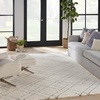 image:imageNourison Home Luxurious Shag Modern amp Contemporary Ivory 4 x 6 Area Rug Easy Clean Non Shedding Bed Room Living Room Dining Room Kitchen 4x6Ivory