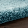 image:imageNourison Home Luxurious Shag Silver 9 x 12 Area Rug  Easy Clean Non Shedding Bed Room Living Room Dining Room Kitchen 9 x 12Aqua