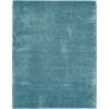 image:imageNourison Home Luxurious Shag Silver 9 x 12 Area Rug  Easy Clean Non Shedding Bed Room Living Room Dining Room Kitchen 9 x 12Aqua