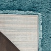 image:imageNourison Home Luxurious Shag Silver 9 x 12 Area Rug  Easy Clean Non Shedding Bed Room Living Room Dining Room Kitchen 9 x 12Aqua