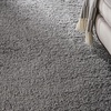 image:imageNourison Home Luxurious Shag Silver 9 x 12 Area Rug  Easy Clean Non Shedding Bed Room Living Room Dining Room Kitchen 9 x 12Grey