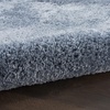 image:imageNourison Home Luxurious Shag Silver 9 x 12 Area Rug  Easy Clean Non Shedding Bed Room Living Room Dining Room Kitchen 9 x 12Light Blue