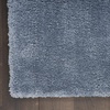 image:imageNourison Home Luxurious Shag Silver 9 x 12 Area Rug  Easy Clean Non Shedding Bed Room Living Room Dining Room Kitchen 9 x 12Light Blue