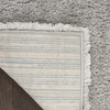 image:imageNourison Home Luxurious Shag Silver 9 x 12 Area Rug  Easy Clean Non Shedding Bed Room Living Room Dining Room Kitchen 9 x 12Silver