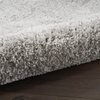 image:imageNourison Home Luxurious Shag Silver 9 x 12 Area Rug  Easy Clean Non Shedding Bed Room Living Room Dining Room Kitchen 9 x 12Silver