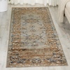 image:imageNourison Home Malta Traditional Taupe 22 x 77 Area Rug Easy Cleaning Non Shedding Bed Room Living Room Dining Room Kitchen 2x8
