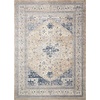 image:imageNourison Home Malta Vintage BeigeBlue 710 x 1010 AreaRug EasyCleaning Non Shedding Bed Room Living Room Dining Room Kitchen 8x11Beige Blue