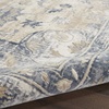 image:imageNourison Home Malta Vintage BeigeBlue 710 x 1010 AreaRug EasyCleaning Non Shedding Bed Room Living Room Dining Room Kitchen 8x11Beige Blue