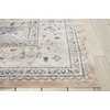 image:imageNourison Home Malta Vintage BeigeBlue 710 x 1010 AreaRug EasyCleaning Non Shedding Bed Room Living Room Dining Room Kitchen 8x11Beige Blue