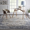 image:imageNourison Home Malta Vintage BeigeBlue 710 x 1010 AreaRug EasyCleaning Non Shedding Bed Room Living Room Dining Room Kitchen 8x11Beige Blue