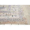 image:imageNourison Home Malta Vintage BeigeBlue 710 x 1010 AreaRug EasyCleaning Non Shedding Bed Room Living Room Dining Room Kitchen 8x11Beige Blue