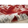 image:imageNourison Home Maxell Abstract IvoryRed 310 x Round Area Rug Easy Clean Non Shedding Bed Room Living Room Dining Room Kitchen 4 RoundIvory Red