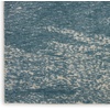 image:imageNourison Home Maxell Flint 53 x 73 Area Rug  Easy Clean Non Shedding Bed Room Living Room Dining Room Kitchen 5 x 7IvoryTeal