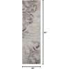 image:imageNourison Home Maxell Graphite 22 x 76 Area Rug  Easy Clean Non Shedding Bed Room Living Room Dining Room Kitchen 8 RunnerGraphite
