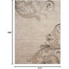 image:imageNourison Home Maxell Graphite 22 x 76 Area Rug  Easy Clean Non Shedding Bed Room Living Room Dining Room Kitchen 8 RunnerMocha