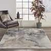 image:imageNourison Home Maxell Grey 3 x 5 Area Rug  Easy Clean Non Shedding Bed Room Living Room Dining Room Kitchen 3 x 5Grey