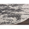 image:imageNourison Home Maxell IvoryGrey 310 x Round Area Rug  Easy Clean Non Shedding Bed Room Living Room Dining Room Kitchen 4 x RoundIvoryGrey