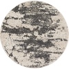 image:imageNourison Home Maxell IvoryGrey 310 x Round Area Rug  Easy Clean Non Shedding Bed Room Living Room Dining Room Kitchen 4 x RoundIvoryGrey