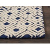 image:imageNourison Home Modern Deco Grey Ivory 39 x 59 Area Rug  Easy Clean Non Shedding Bed Room Living Room Dining Room Kitchen 4 x 6NavyIvory