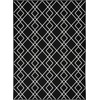 image:imageNourison Home Modern Lines Modern Geometric Denim 5 x 7 Area Rug Easy Clean Non Shedding Bed Room Living Room Dining Room Kitchen 5x7Black