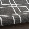 image:imageNourison Home Modern Lines Modern Geometric Denim 5 x 7 Area Rug Easy Clean Non Shedding Bed Room Living Room Dining Room Kitchen 5x7Charcoal