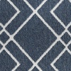 image:imageNourison Home Modern Lines Modern Geometric Denim 5 x 7 Area Rug Easy Clean Non Shedding Bed Room Living Room Dining Room Kitchen 5x7Denim